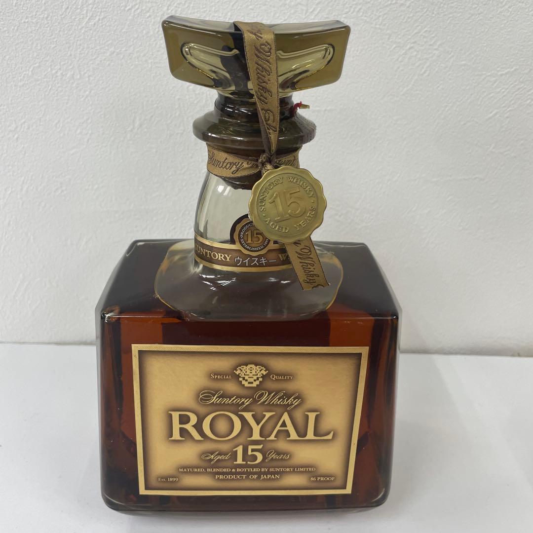 未開封　サントリーローヤル15年　 ゴールドラベル　750ml