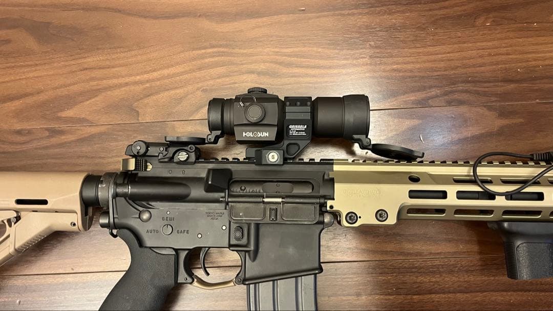 実物 HOLOSUN HS406A ＋実物GEISSELEマウント ＋実物パッチ