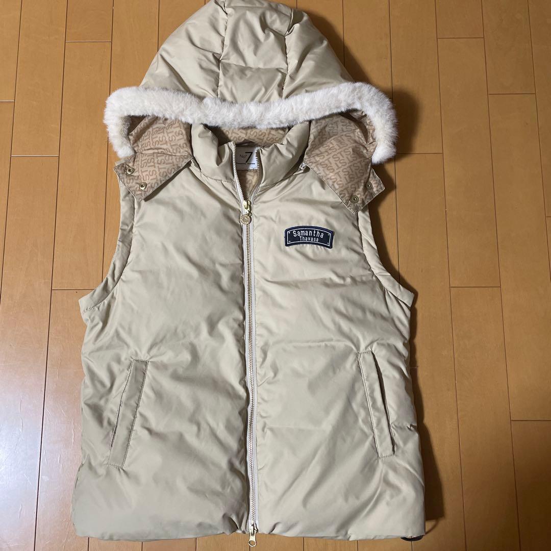 サマンサタバサ　ベスト、スカート2点セット38