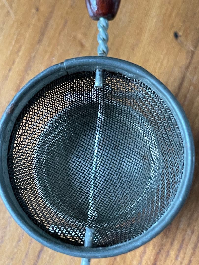 アンティーク　ティー　ストレーナー　茶漉し　1913年　ツール　レア　アメリカ