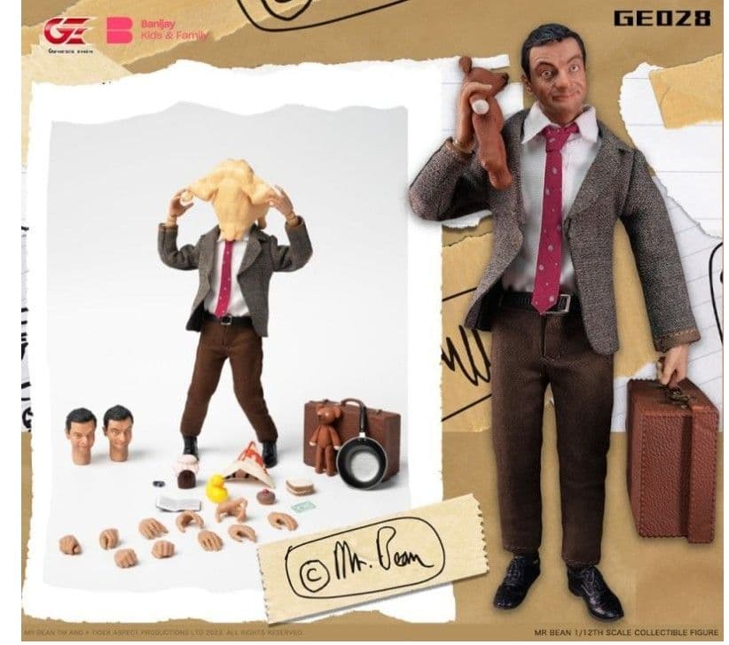 新品未使用　1/12　Mr.ビーン　アクションフィギュア