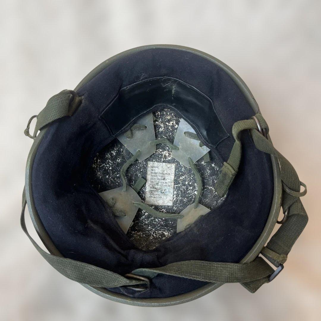 イギリス軍 M76 空挺部隊ヘルメット DPM カバースクリム付き