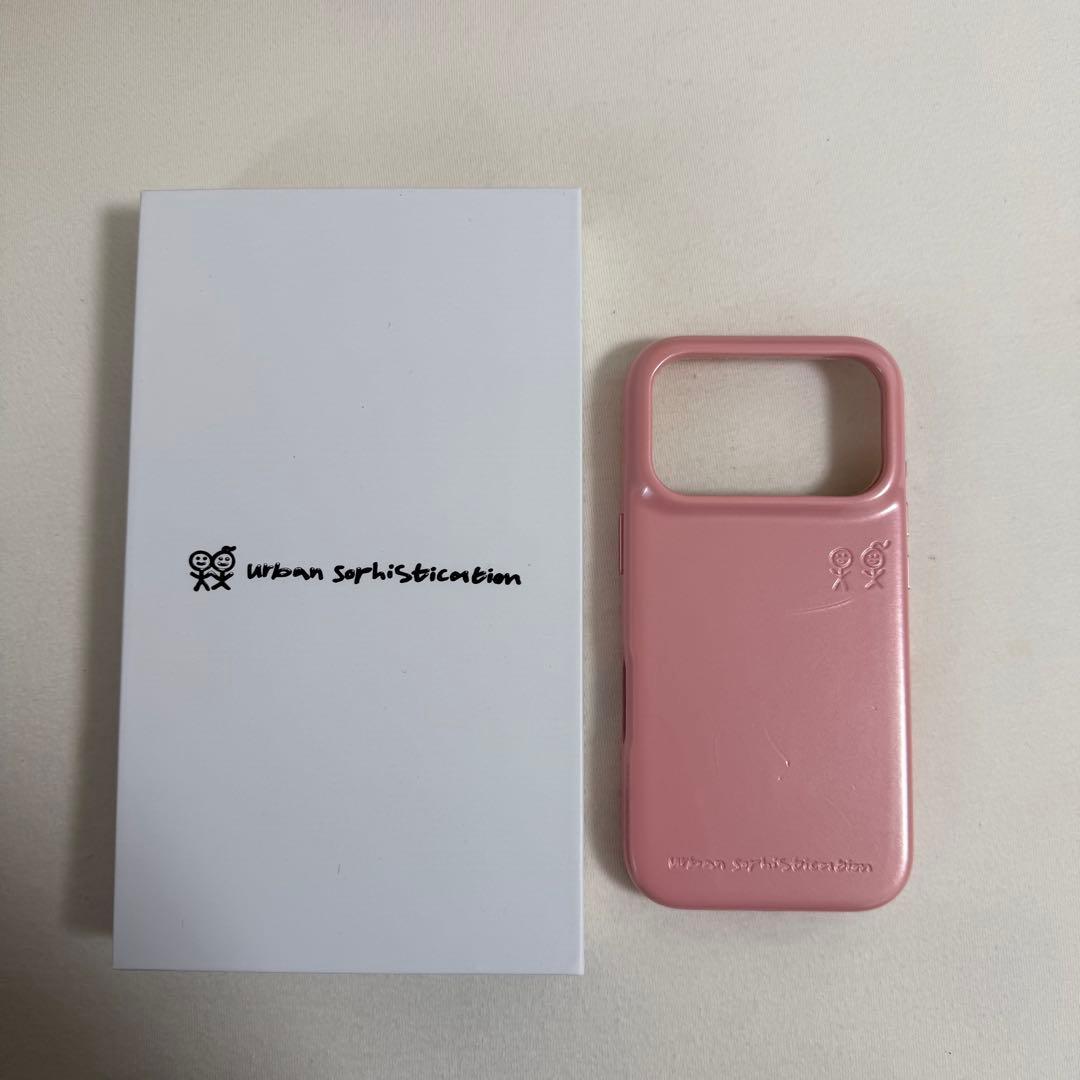 urban sophistication ピンク iPhone17Proケース