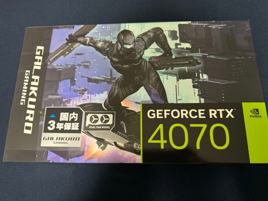 Geforce RTX 4070 12GB 玄人志向　グラフィックボード
