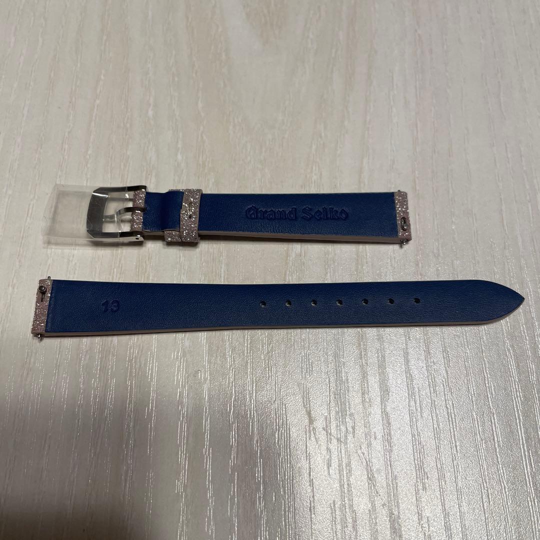 非売品　新品未使用品　グランドセイコーレザーベルト　13mm 4点セット