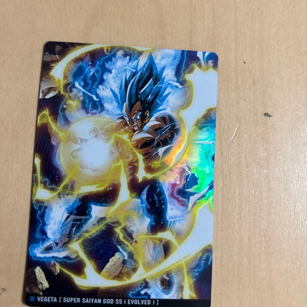ベジータ スーパサイヤ人ゴッドSS（進化）カード