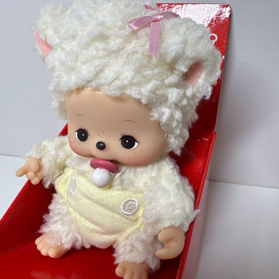 新品 ベビチッチ お友達 ヒツジ モンチッチ monchhichi 02372