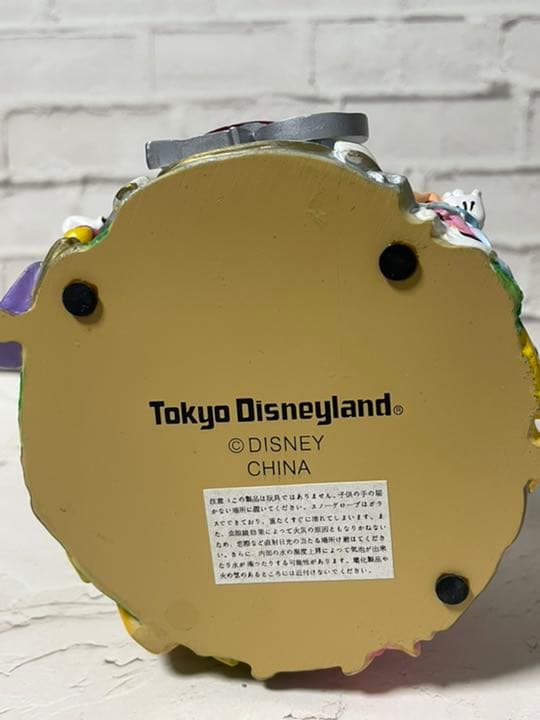 ディズニー20周年　ミッキー　スノーグローブ・スノードーム・フィギュア・置物