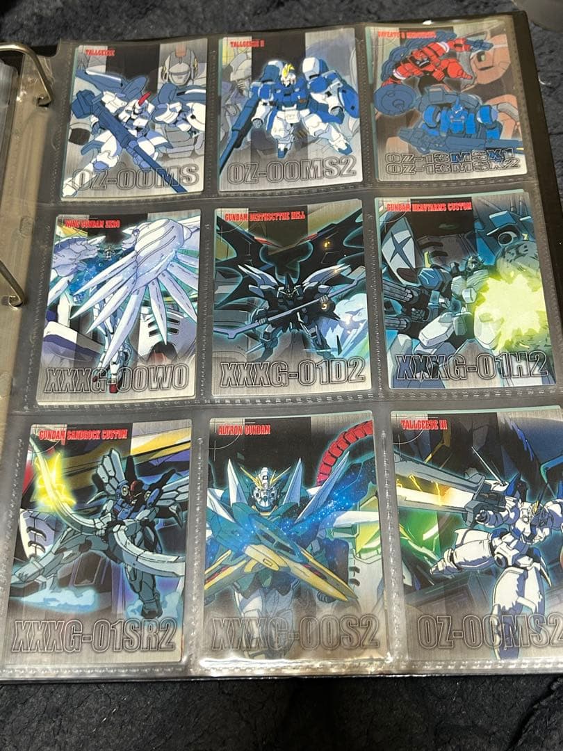 カードダスマスターズ 新機動戦記ガンダムW パーフェクトレビュー ノーマルコンプ