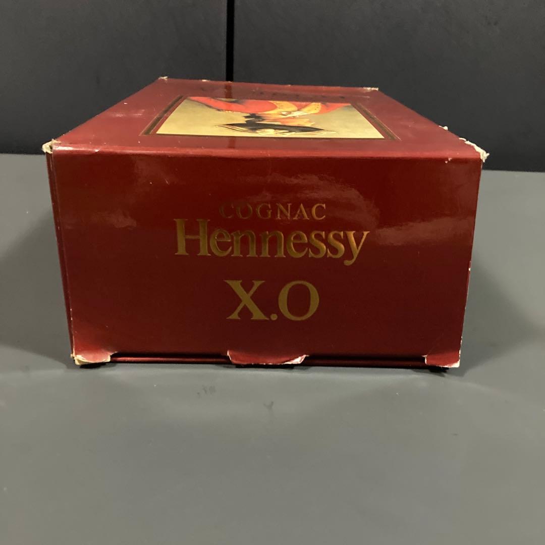 Hennessy XO コニャック 金キャップ　グリーンボトル