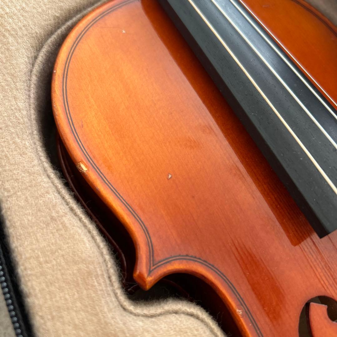バイオリン　ケースと弓付き　スズキ　SUZUKI 鈴木　 1/2 分数