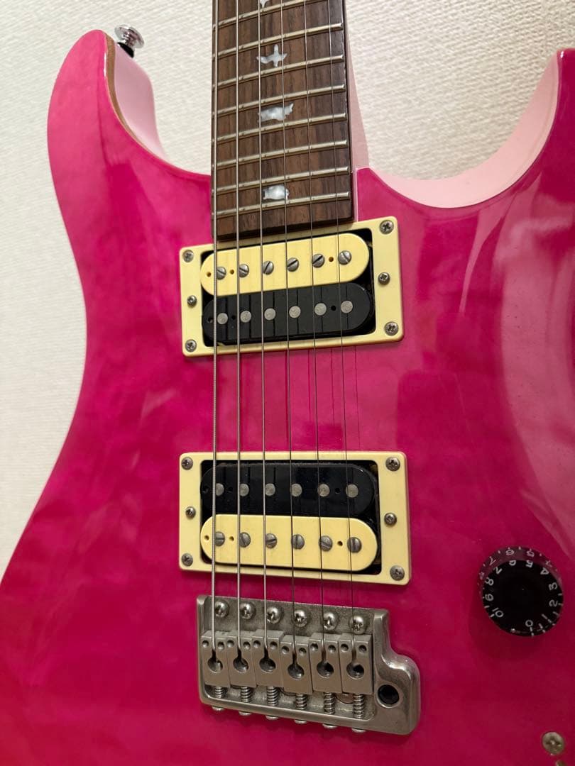 美品 希少 PRS SE CUSTOM24 PINK エレキギター
