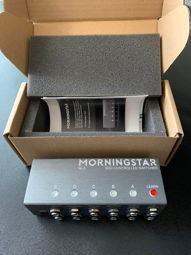 Morningstar FX ML5【MIDIスイッチャー】