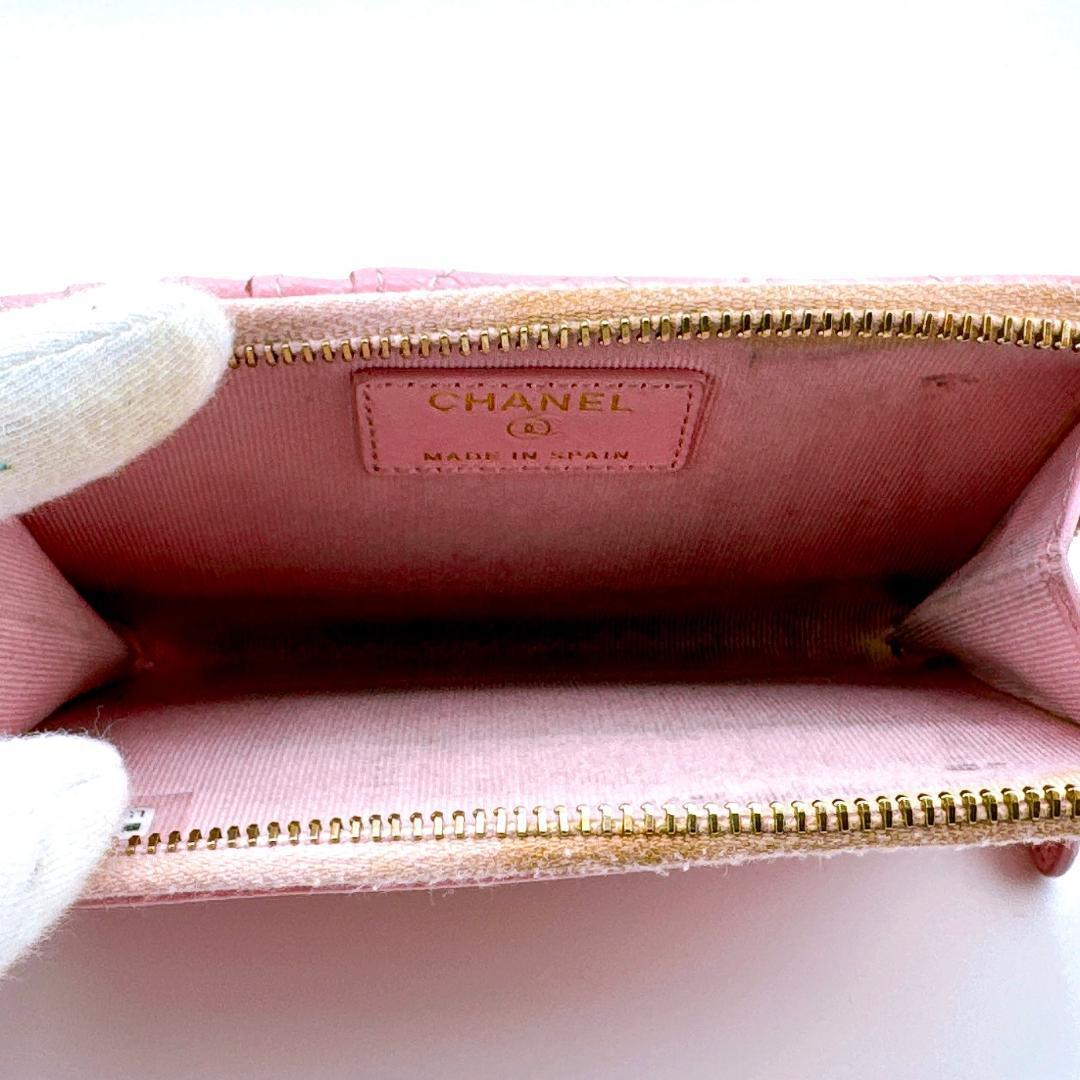 シャネル キャビアスキン マトラッセ ケース★