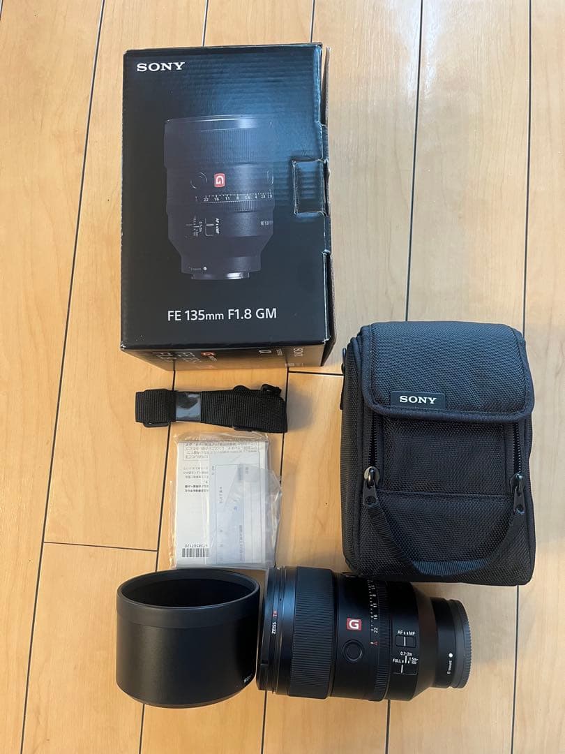 SONY FE 135mm F1.8 GM レンズ