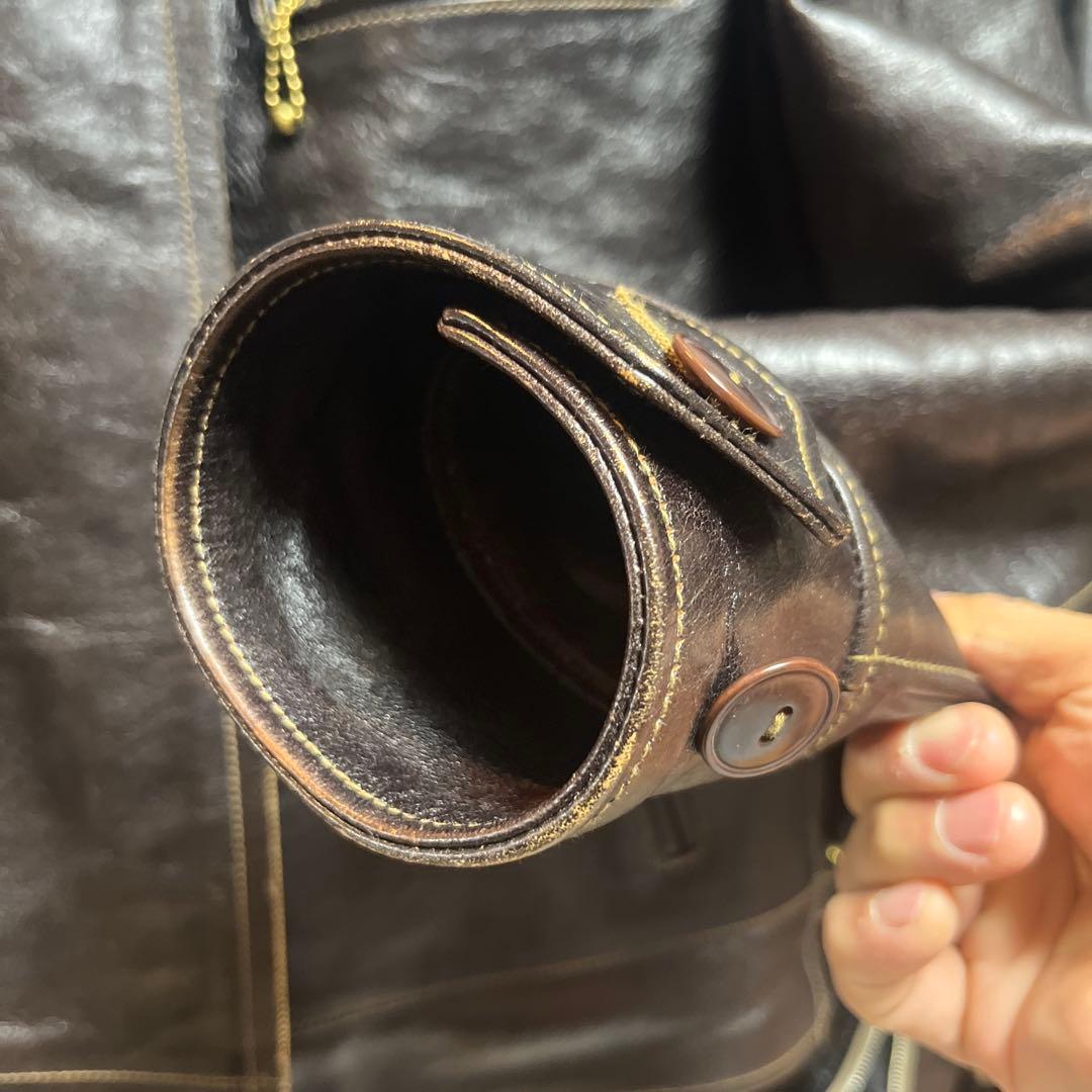 レインボーカントリー アメリカ屋別注ハイウェイマン サイズ38シールブラウン