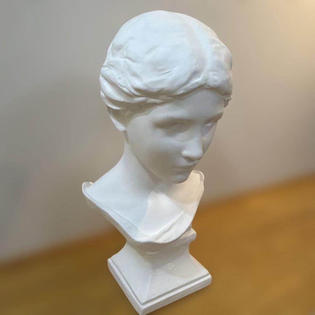 ダニエル チェスター フレンチ 石膏像 胸像 HORI SEKKO