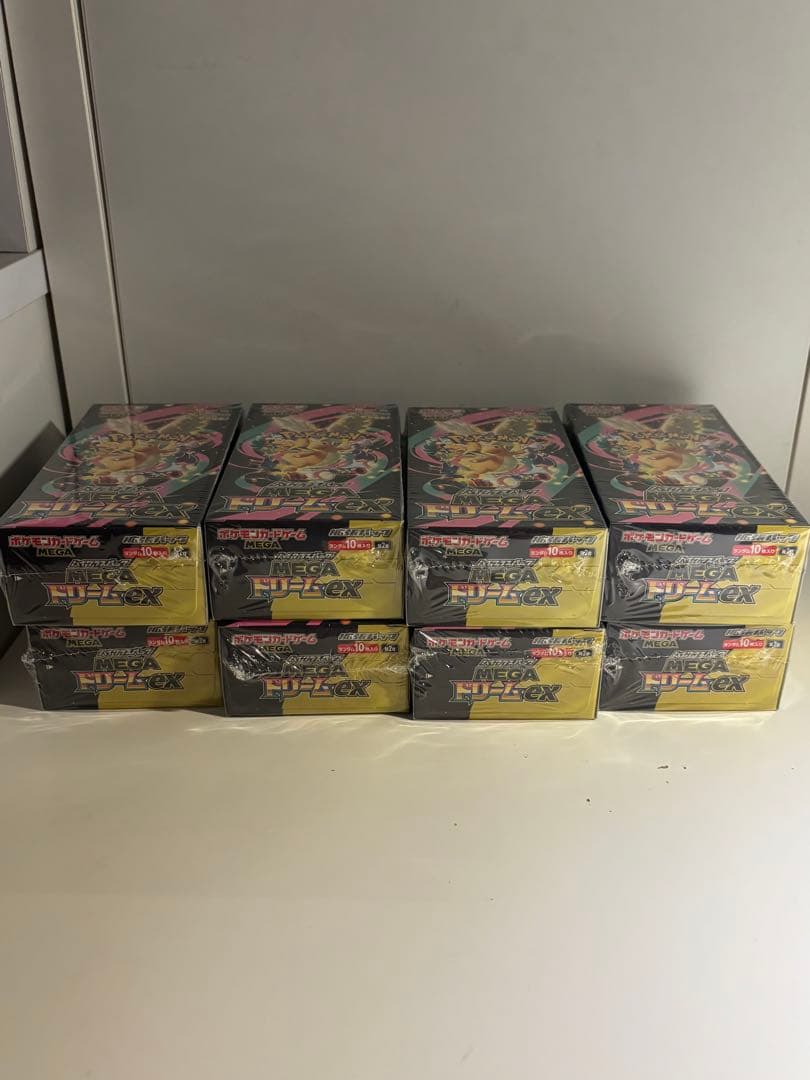 ポケモンカードゲーム MEGA ドリームEX シュリンク付きBOX×8