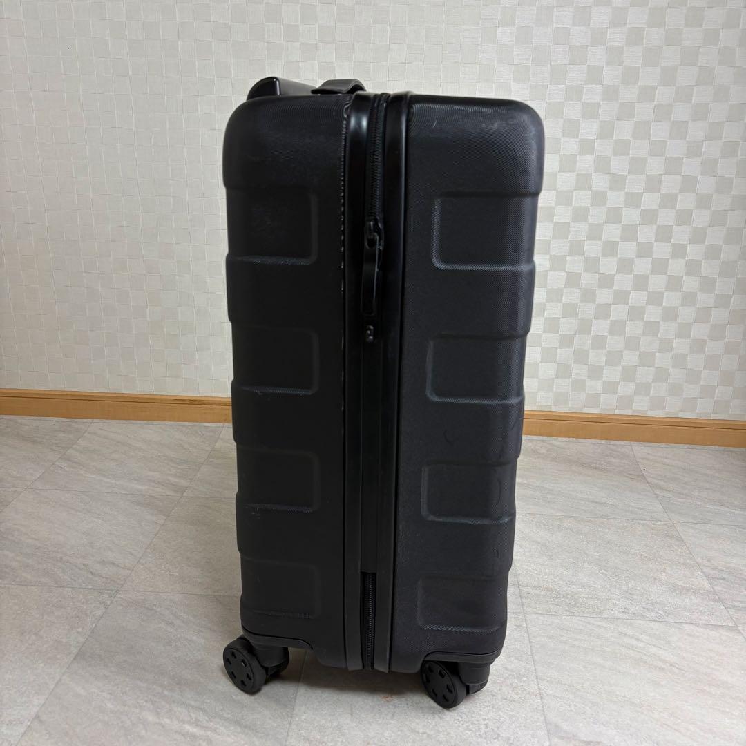 MUJI 無印良品 キャリーケース ブラック 36L スーツケース ストッパー付