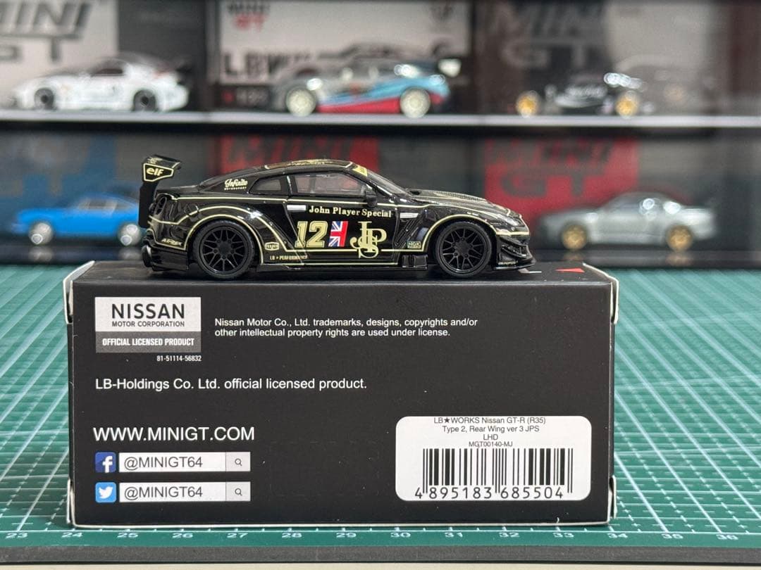 【MiniGT】LB★WORKS Nissan GT-R – JPS 入手困難