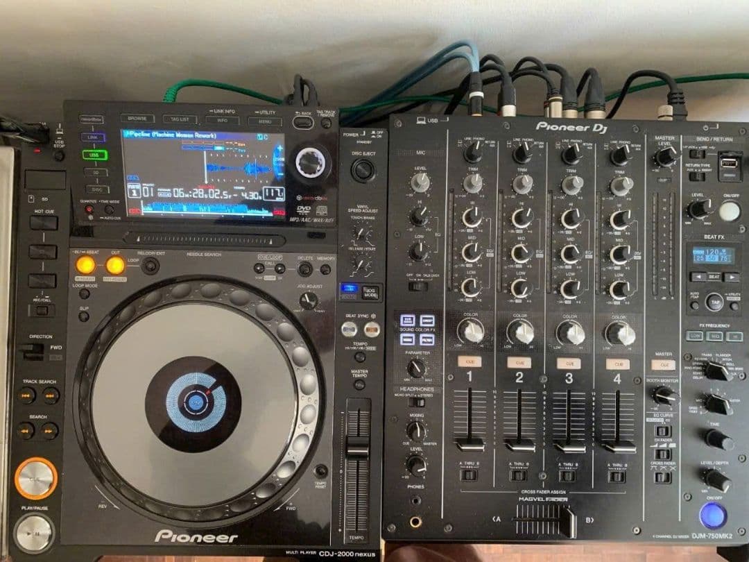 CDJ-2000NXS + DJM-750MK2 セット