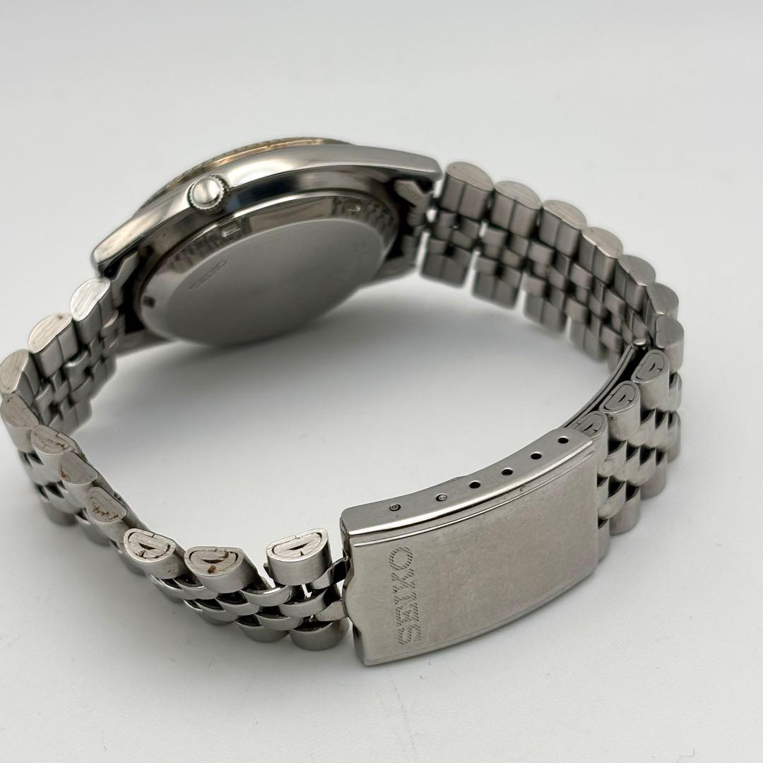 SEIKO 5 7S26-3110 シルバー デイデイト 自動巻き ヴィンテージ