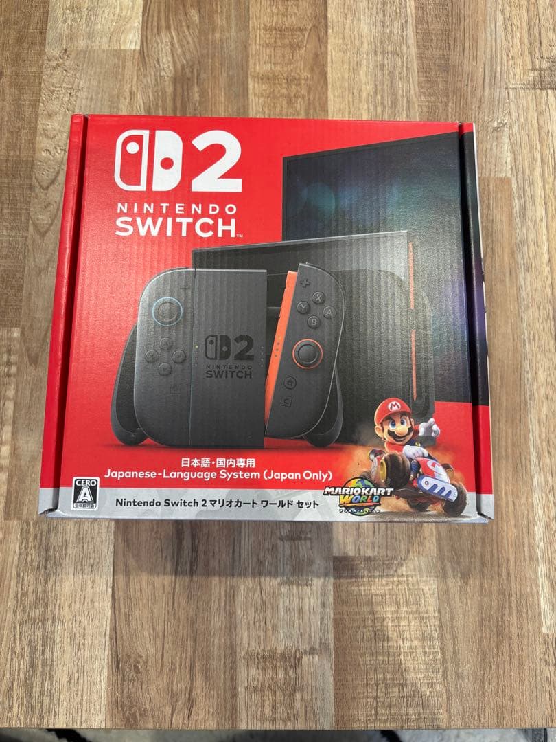 任天堂 Switch2 本体 マリオカートワールドセット 新品未使用
