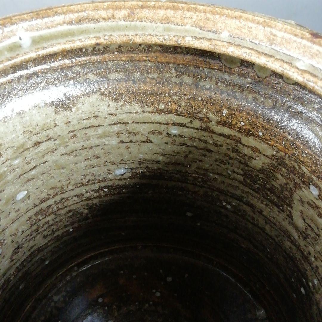 Ｗ３３　水指　『美濃伊賀　水指』『中村正彦 造』　共箱　茶道具