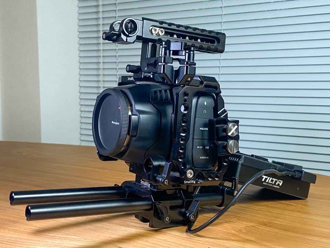 BMPCC6K＋SmallRig＋Tilta電源セット EFマウント