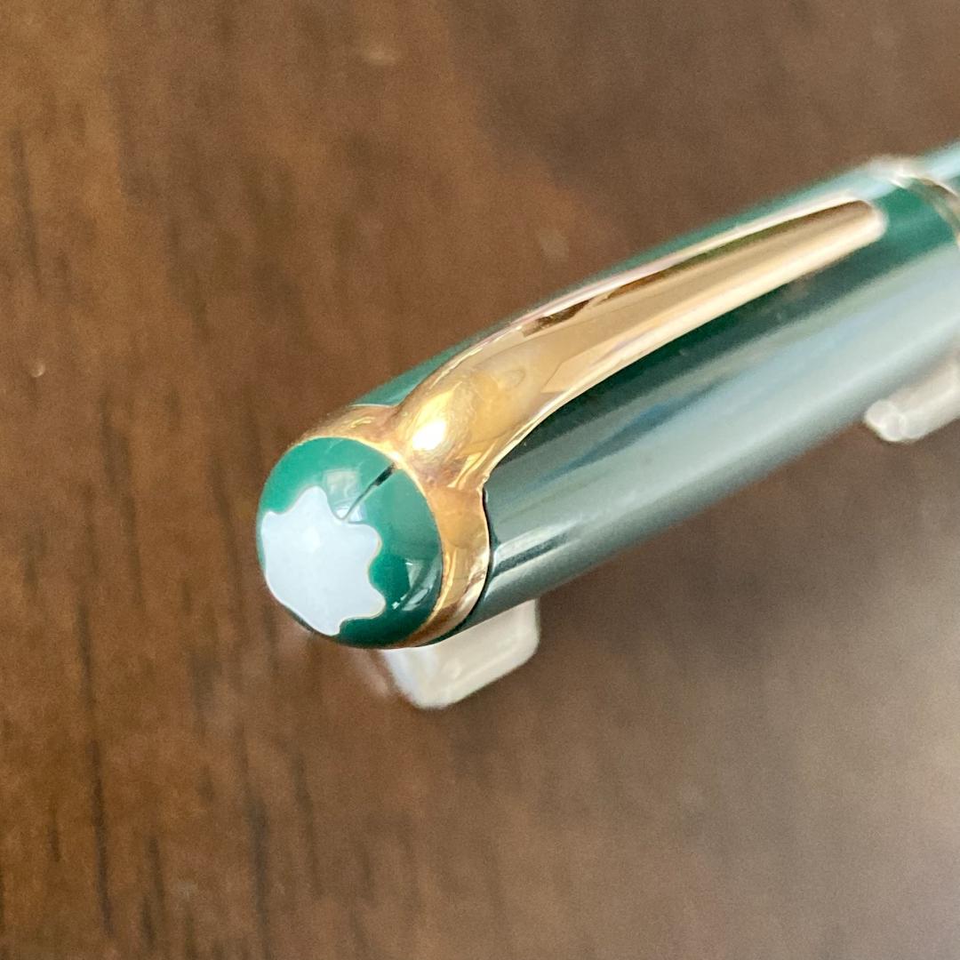 【希少】1950年代 モンブラン 252 クーゲルニブ 14C　グリーン軸