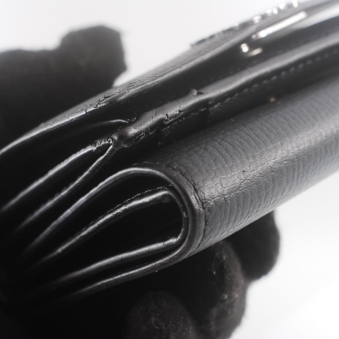 LOEWE＊アナグラム＊トライフォードウォレット＊カーフスキン＊三つ折り財布