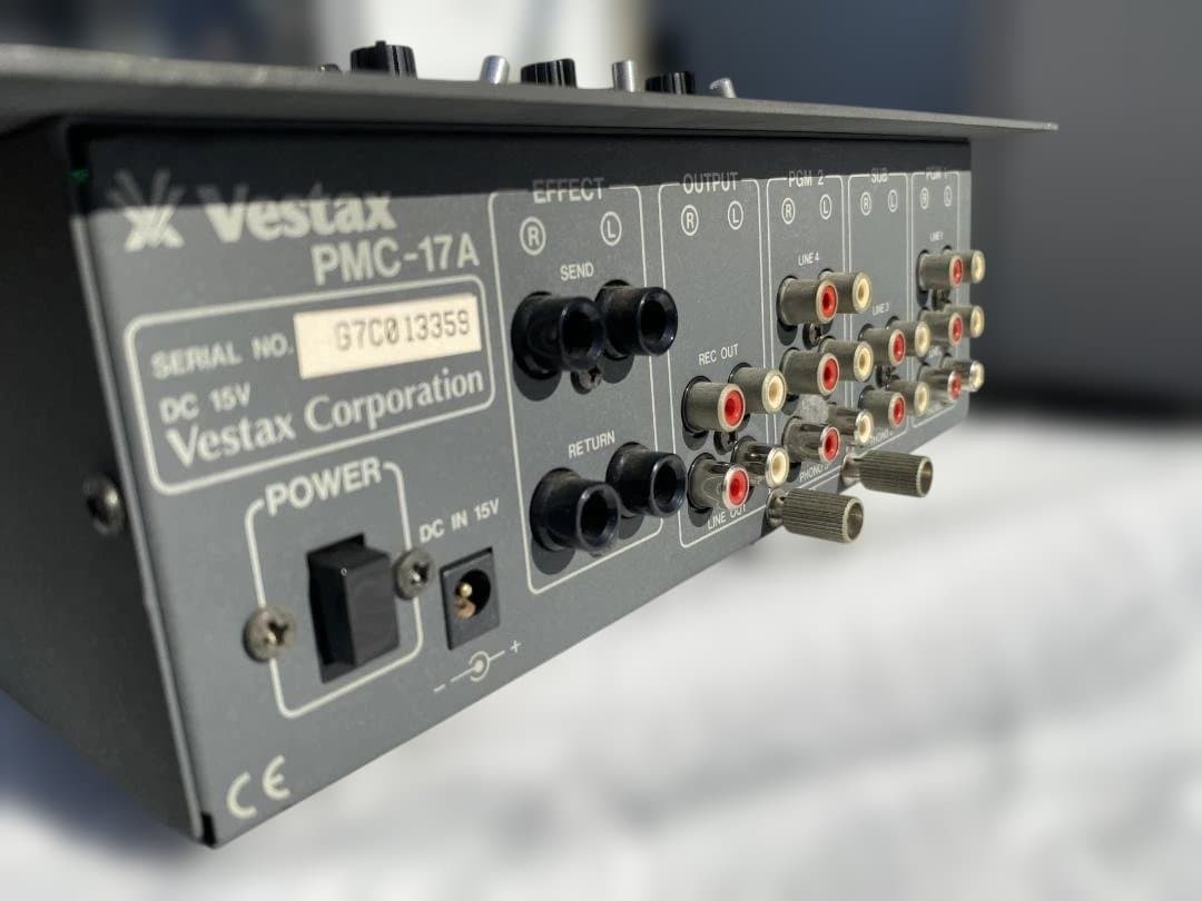ベスタクス Vestax PMC-17A DJミキサー