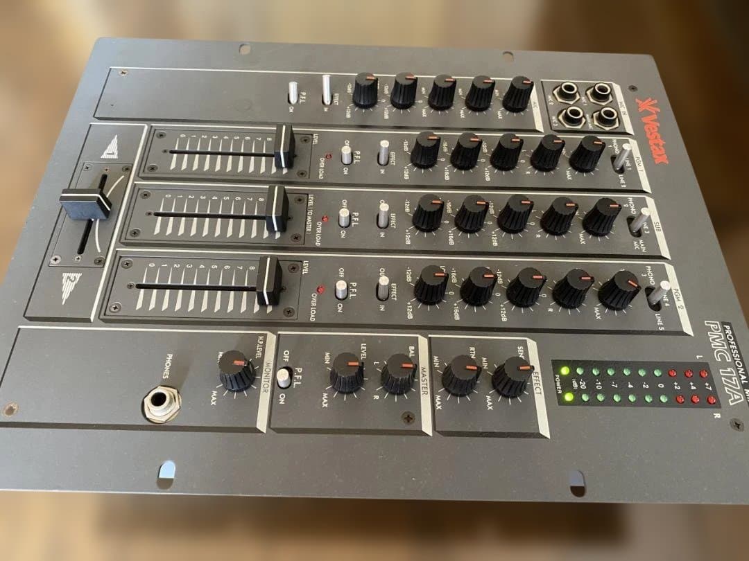 ベスタクス Vestax PMC-17A DJミキサー