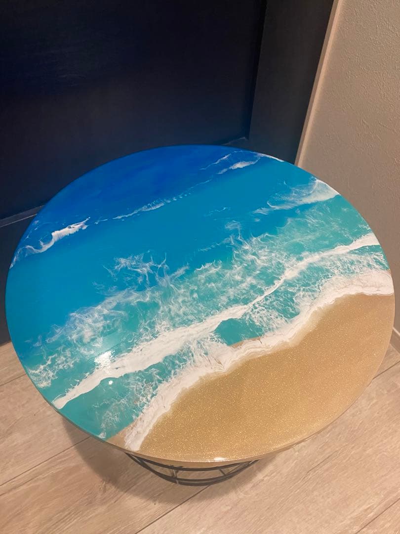 オーシャンアート　カフェテーブル