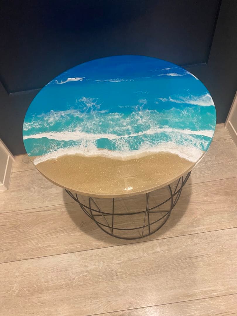 オーシャンアート　カフェテーブル