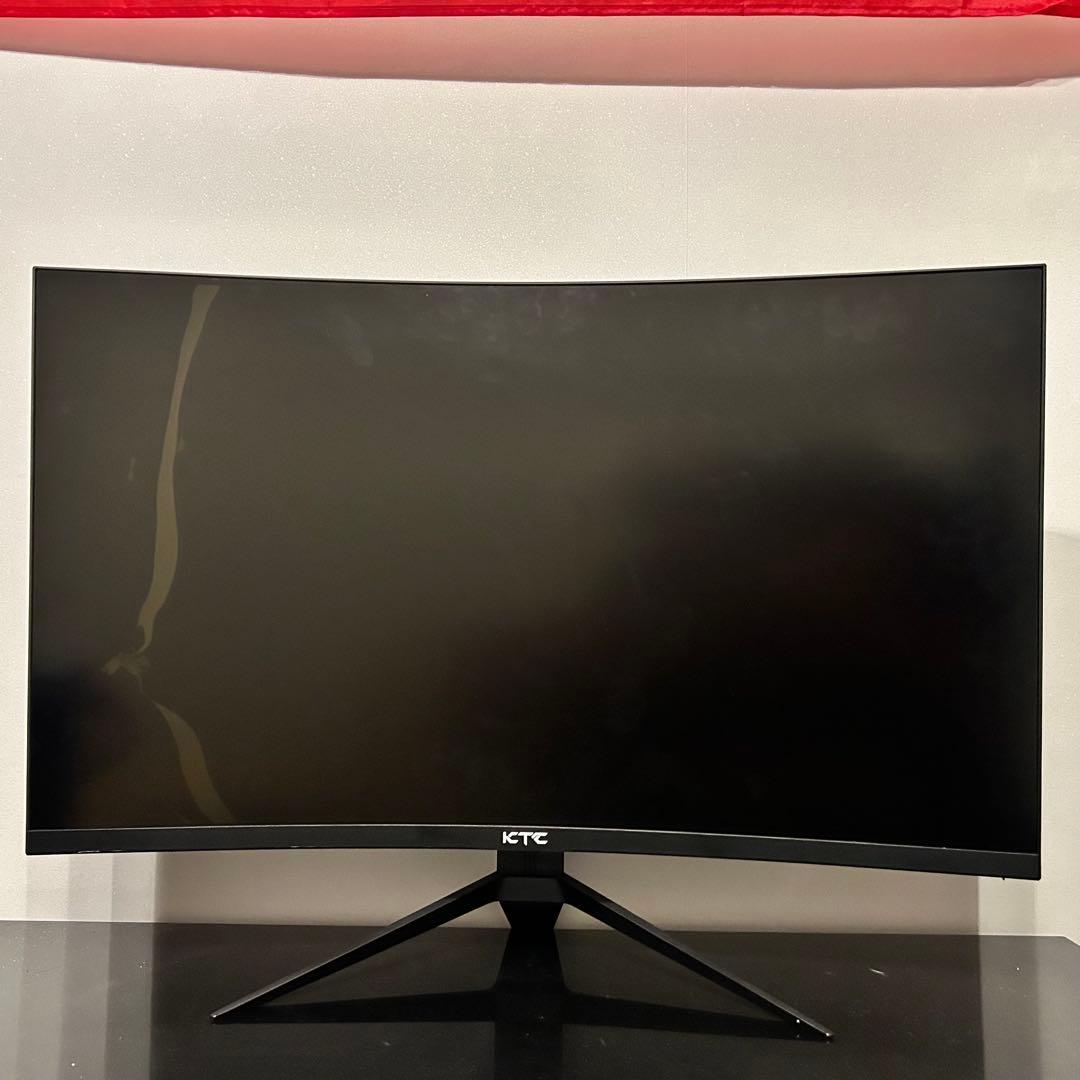 KTC 32インチ 湾曲ゲーミングモニター H32S17C FHD