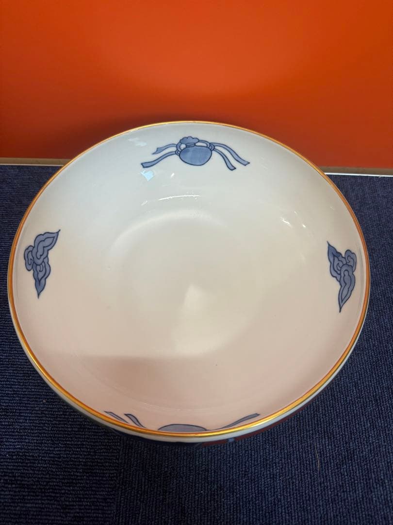 1645  有田焼 金ヶ江神右衛門  大鉢　27cm