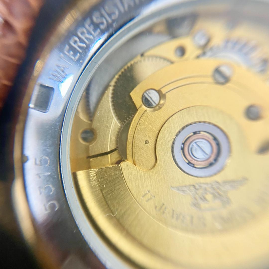 LE MONDE 自動巻き時計 稼働品 スイス ルモンド 美品 ヴィンテージ