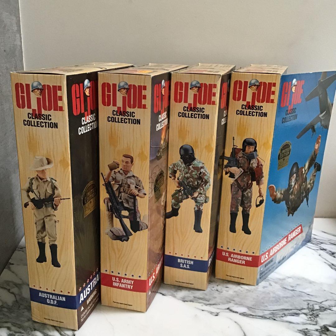 GI-JOE ジーアイジョー 限定版 4体セット 1996年 KENNER 新品