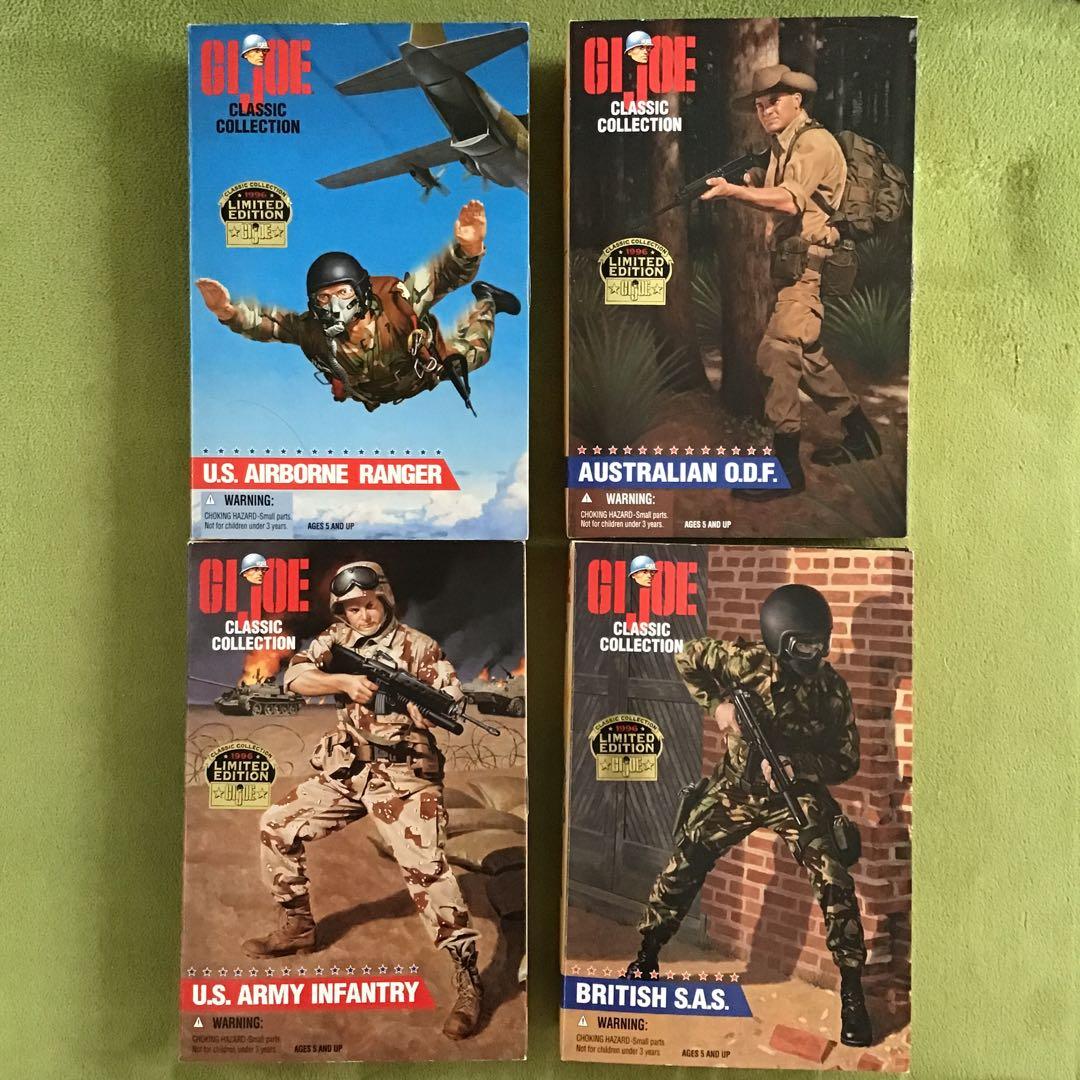 GI-JOE ジーアイジョー 限定版 4体セット 1996年 KENNER 新品