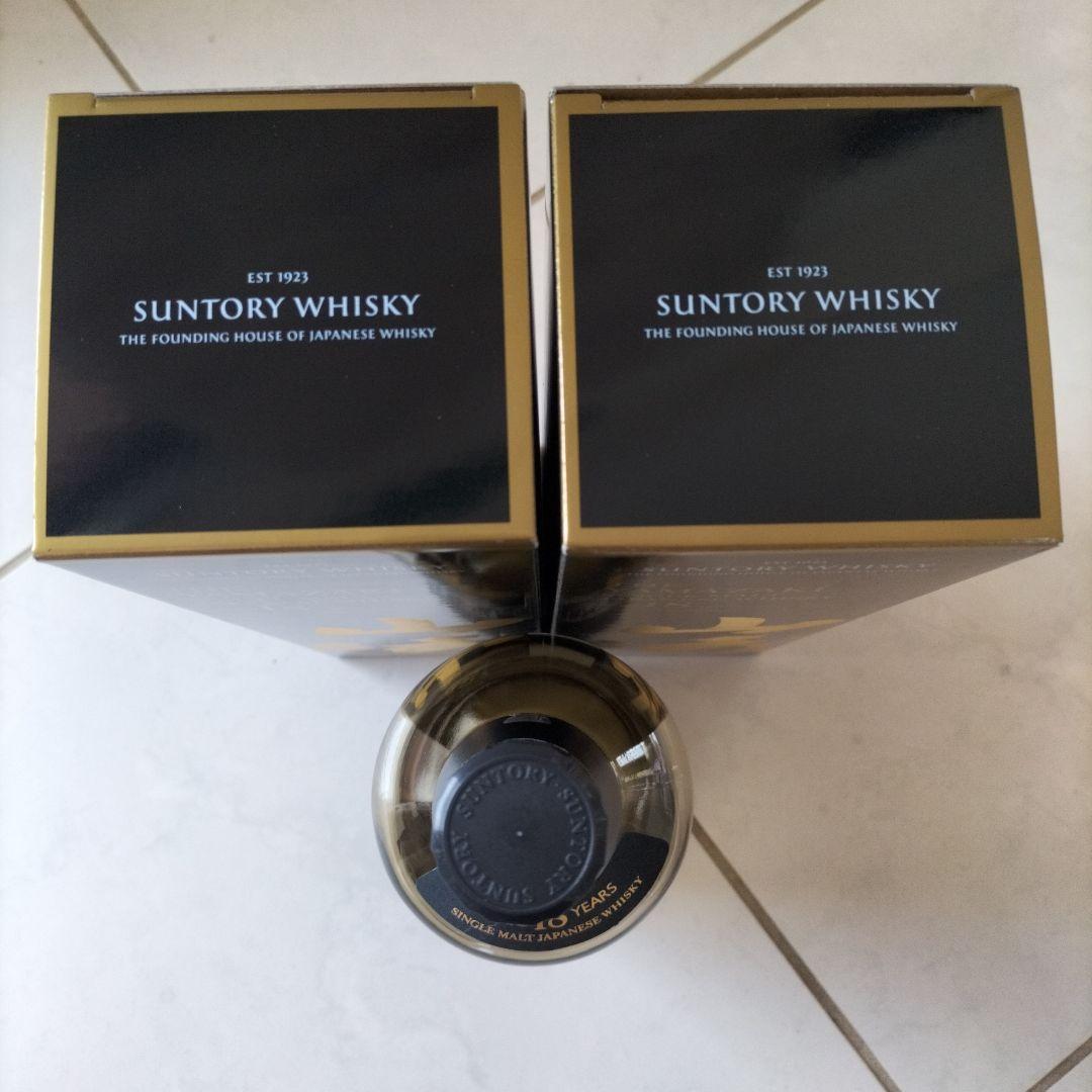 【山崎１８年】空き瓶１本と空き箱２個のセット