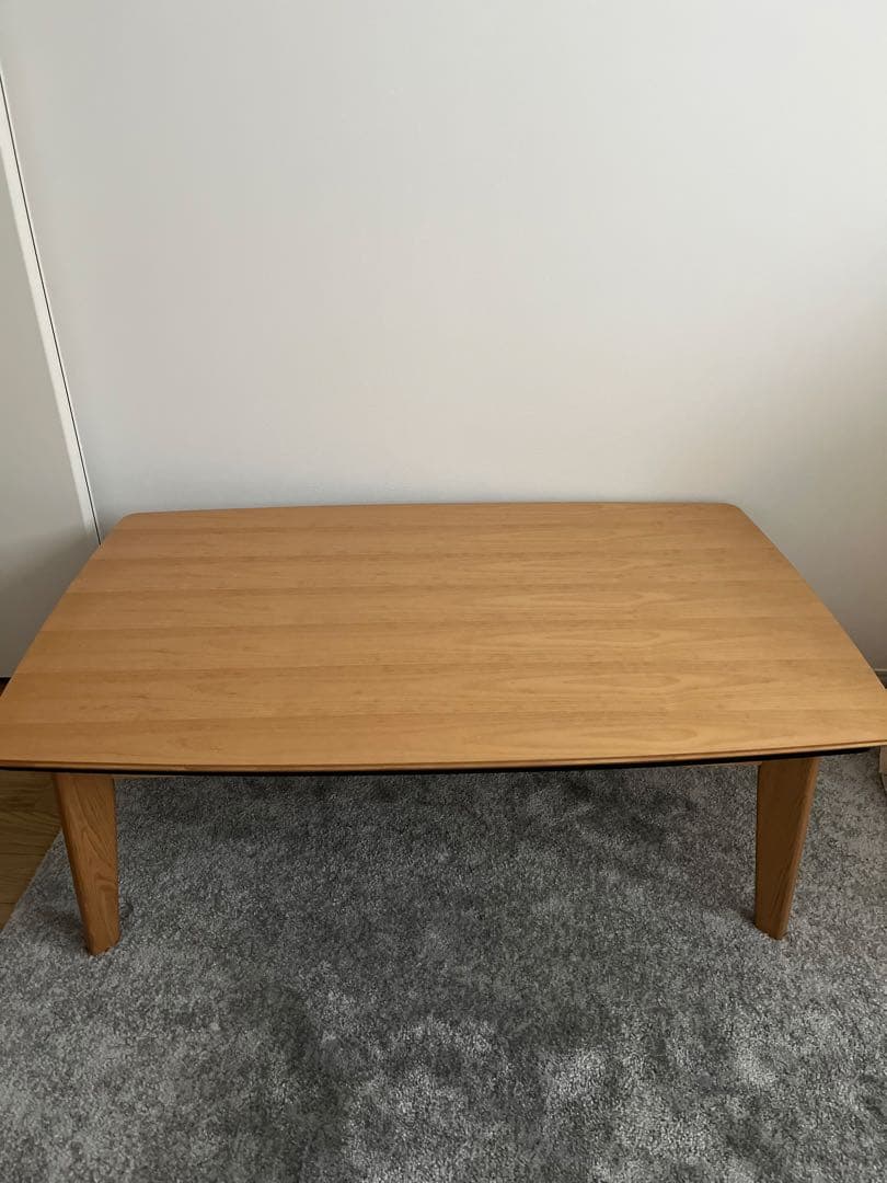 こたつ　120cm アルダー材　木目調