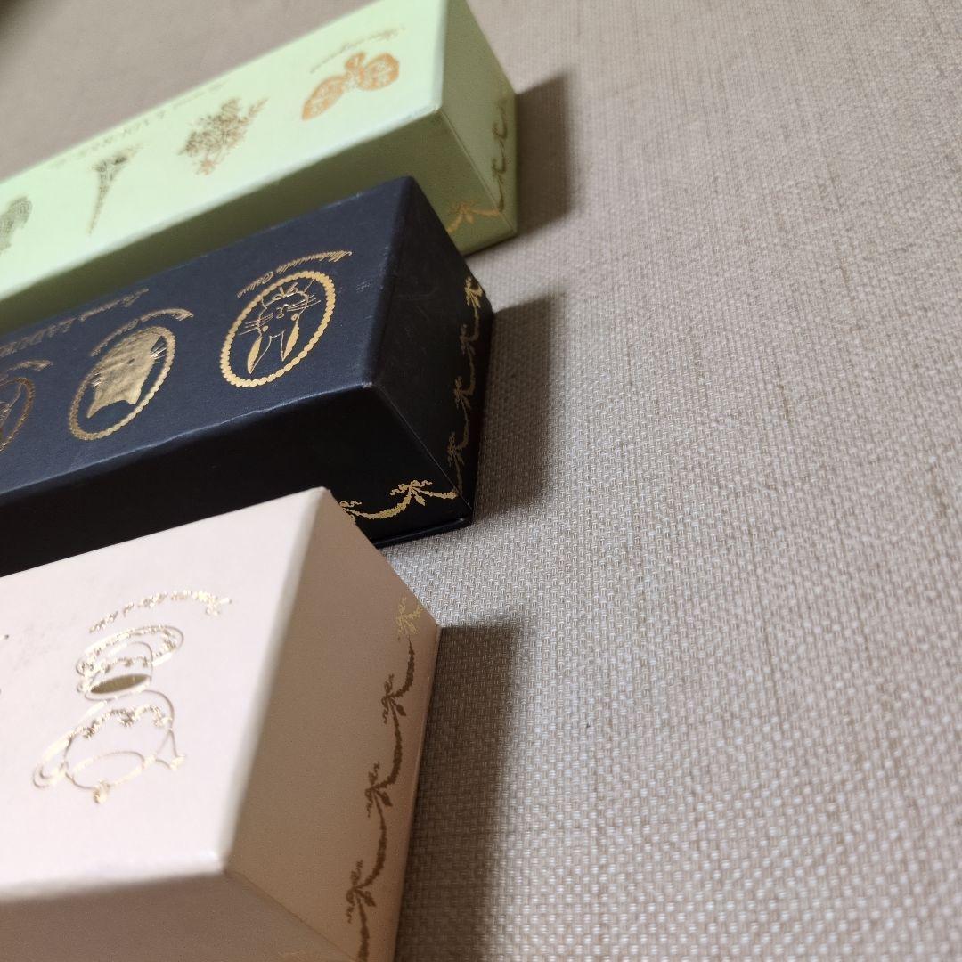さとちん　Ladurée 木製スタンプセット 3個