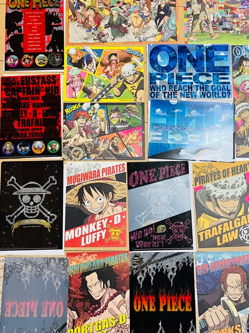 ワンピース ビジュアルアートファイル 2012 ONE PIECE ルフィ レア