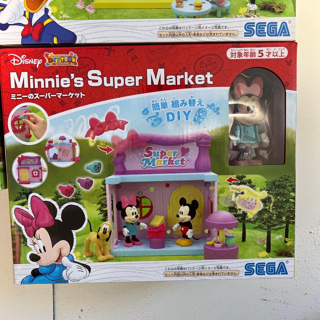 ミッキーのおうち ミニーのスーパーマーケット ドナルドのハンバーガーショップ