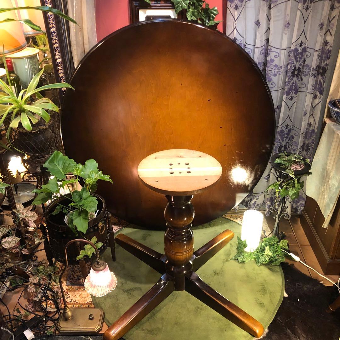 80’s キツツキマーク ヴィンテージ 穂高ラウンドテーブル