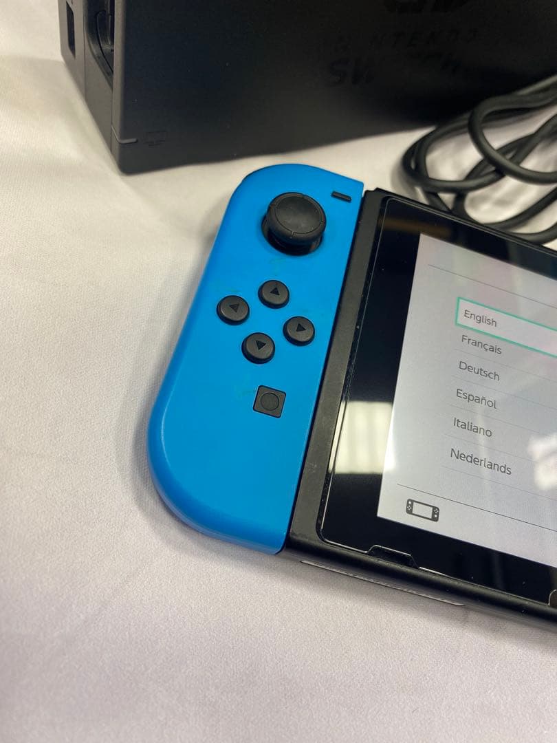 Nintendo Switch 本体　動作確認○ ネオンレッド&ブルー