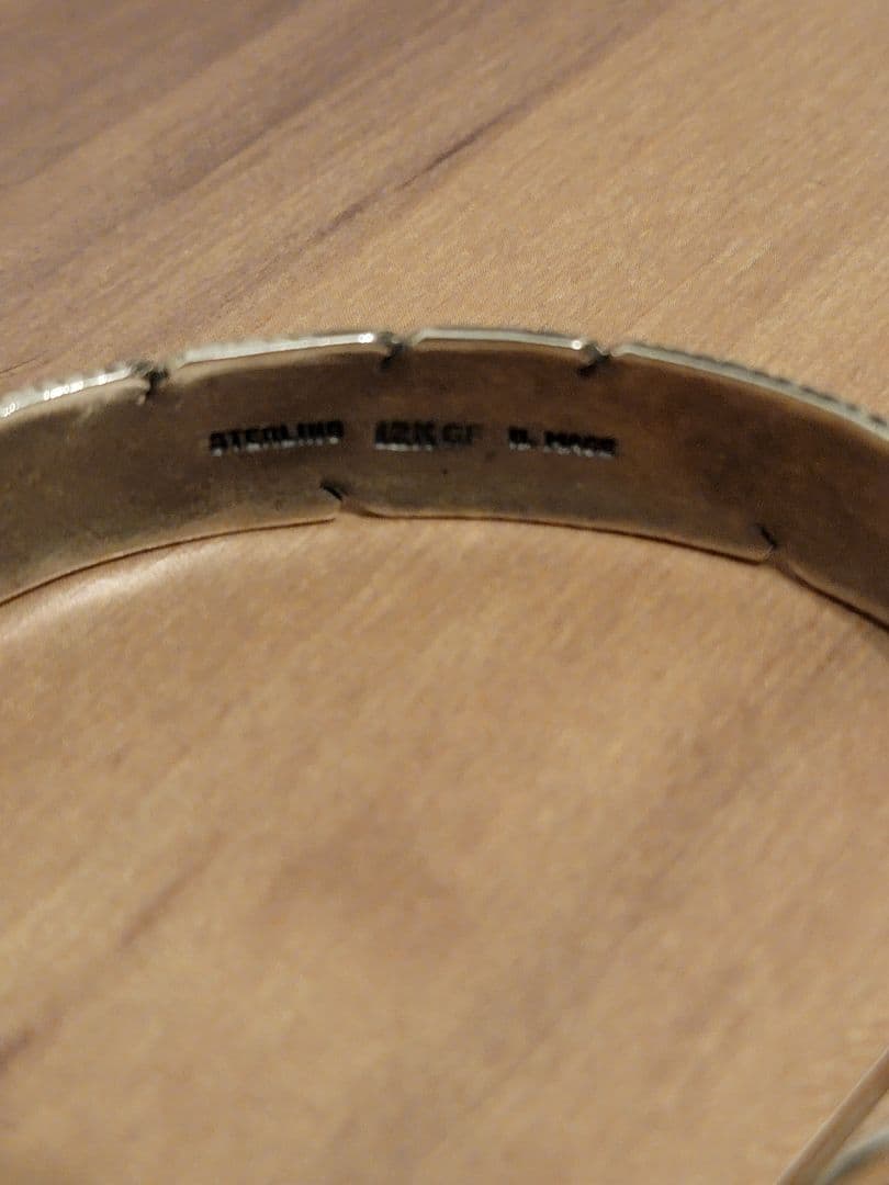 ハーヴィーメイス ナバホ インディアンジュエリー バングル　美品