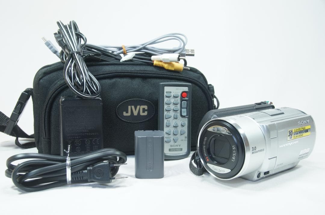 【美品】SONY DCR-SR100 ビデオカメラ シルバー 本体 その他付属品