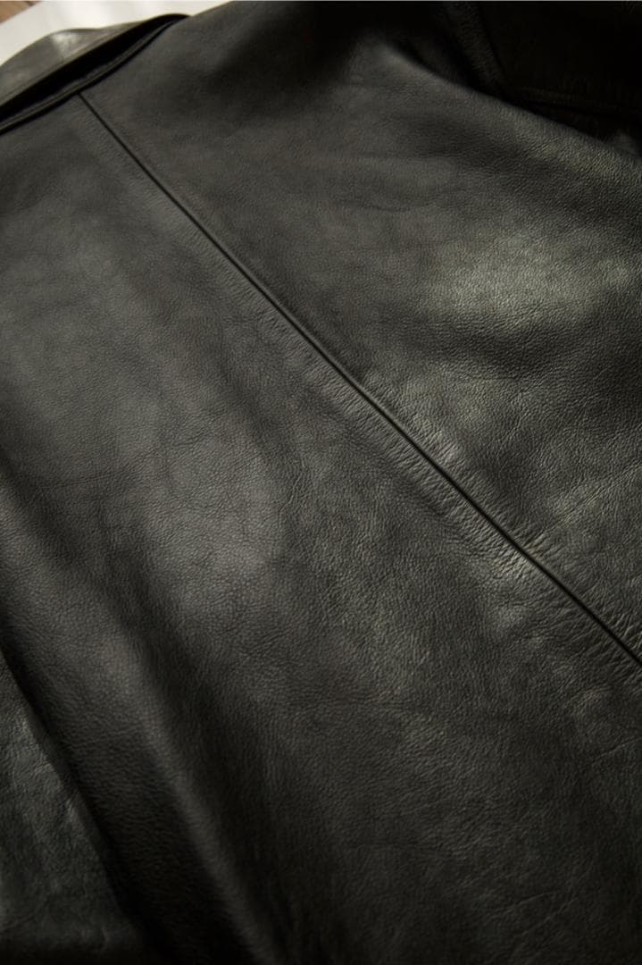 GUILTYPARTIES レザージャケット 黒 シングルライダース 極美品